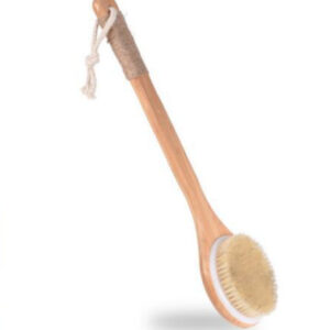 Bristle Bath Brush, Massage Body Brush, Bamboo Bath Brush