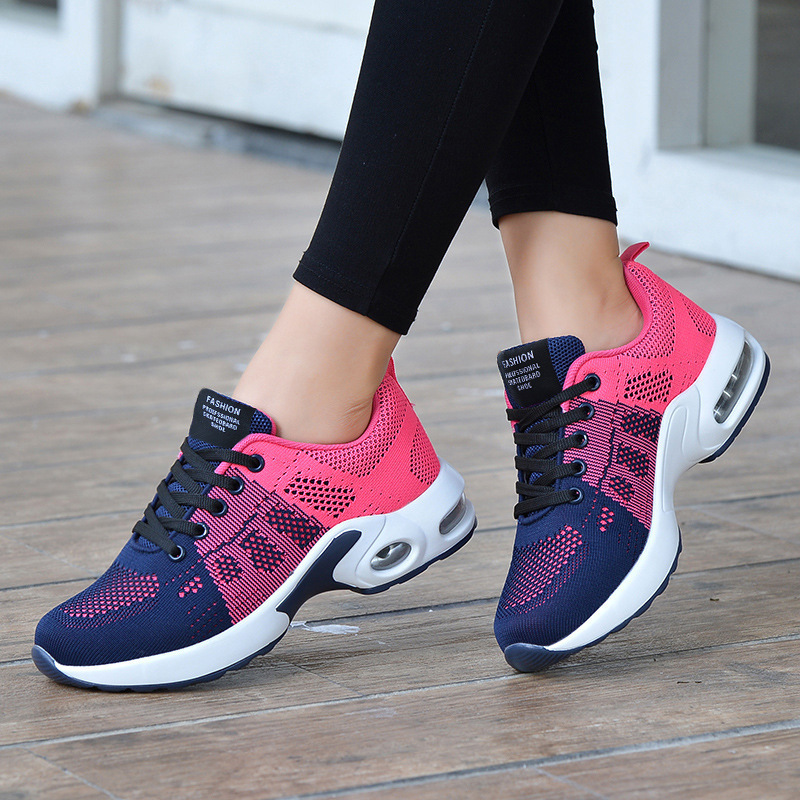 Flying Woven Mesh Shoes Women’s Shoes Sports Casual Shoes Fashion Breathable