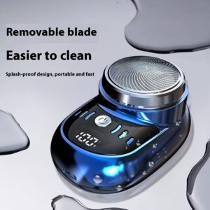 Mini Electric Shaver Portable Travel Men's Electric Lock And Load Spray Shaving Pogonotomy Charging Shaver