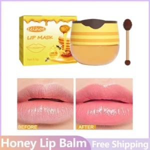 Honey Moisturizing Lip Balm Lip Mask Deep Maintenance Saving Cracking Prevent Dry Lip Care Long-Lasting Female Makeup Product