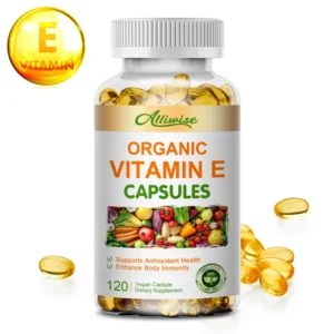 Vitamin E Capsules Helps Blood Birculation and Antioxidant & Brightens Skin Tone Daily Vitamin Supplement Beauty Health