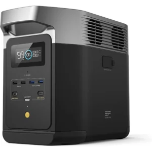 Portable Power Station , 1024Wh LiFePO4 (LFP) Battery, 1800W AC/100W USB-C Output, Solar Generator