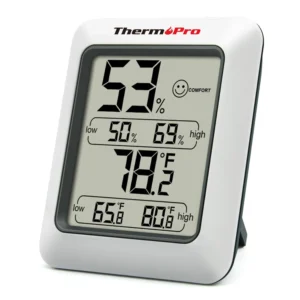 TP50 Digital Indoor Thermometer Hygrometer Temperature Humidity Monitor Air humidity meter Temperature meter Meat probe Ecowitt