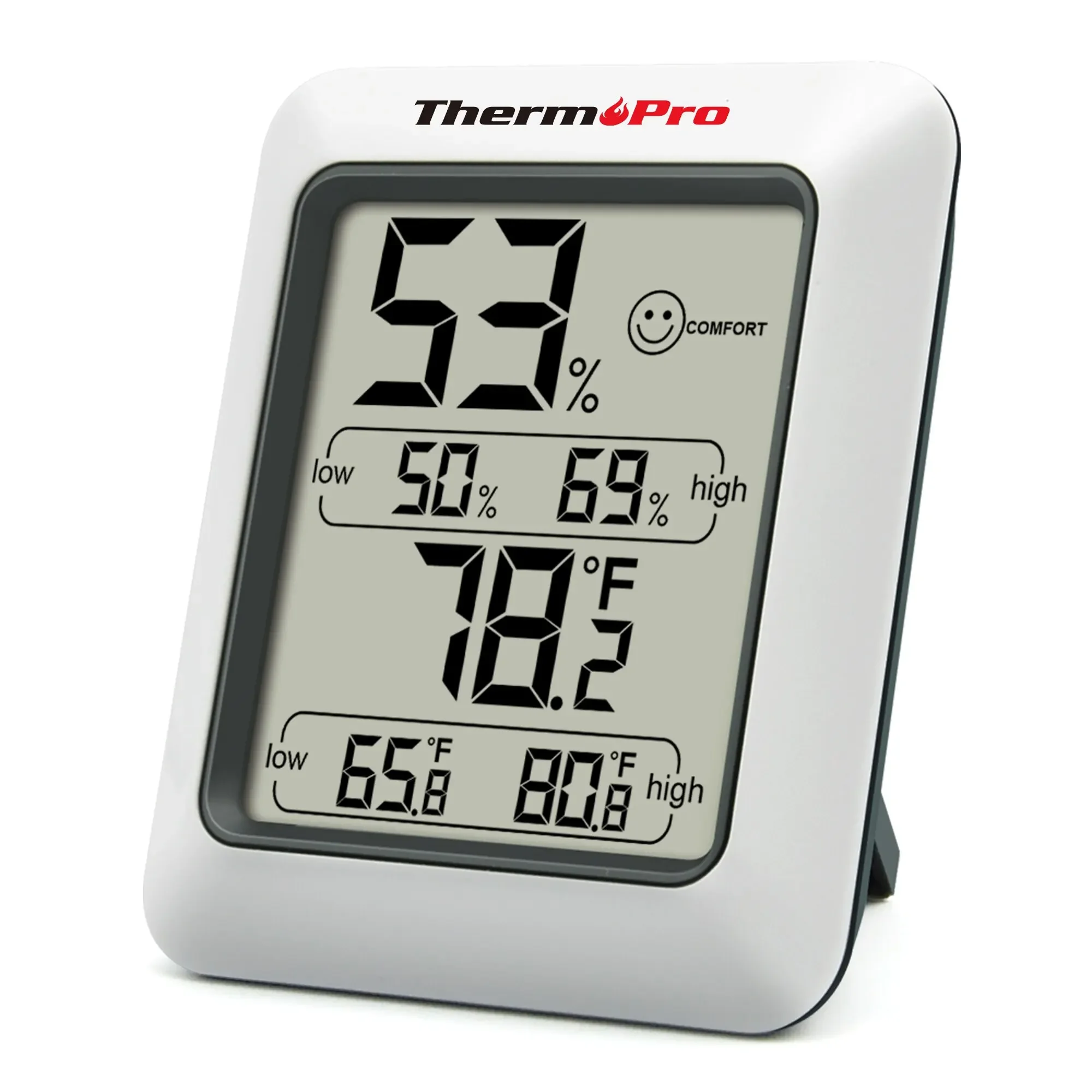 TP50 Digital Indoor Thermometer Hygrometer Temperature Humidity Monitor Air humidity meter Temperature meter Meat probe Ecowitt