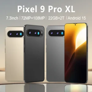 Pixel 9 Pro XL Smartphone 7.3inch Global Version 22G+2TB Snapdragon8 gen4 10core Android15 72+108MP 4G/5G Cellphone Mobile Phone