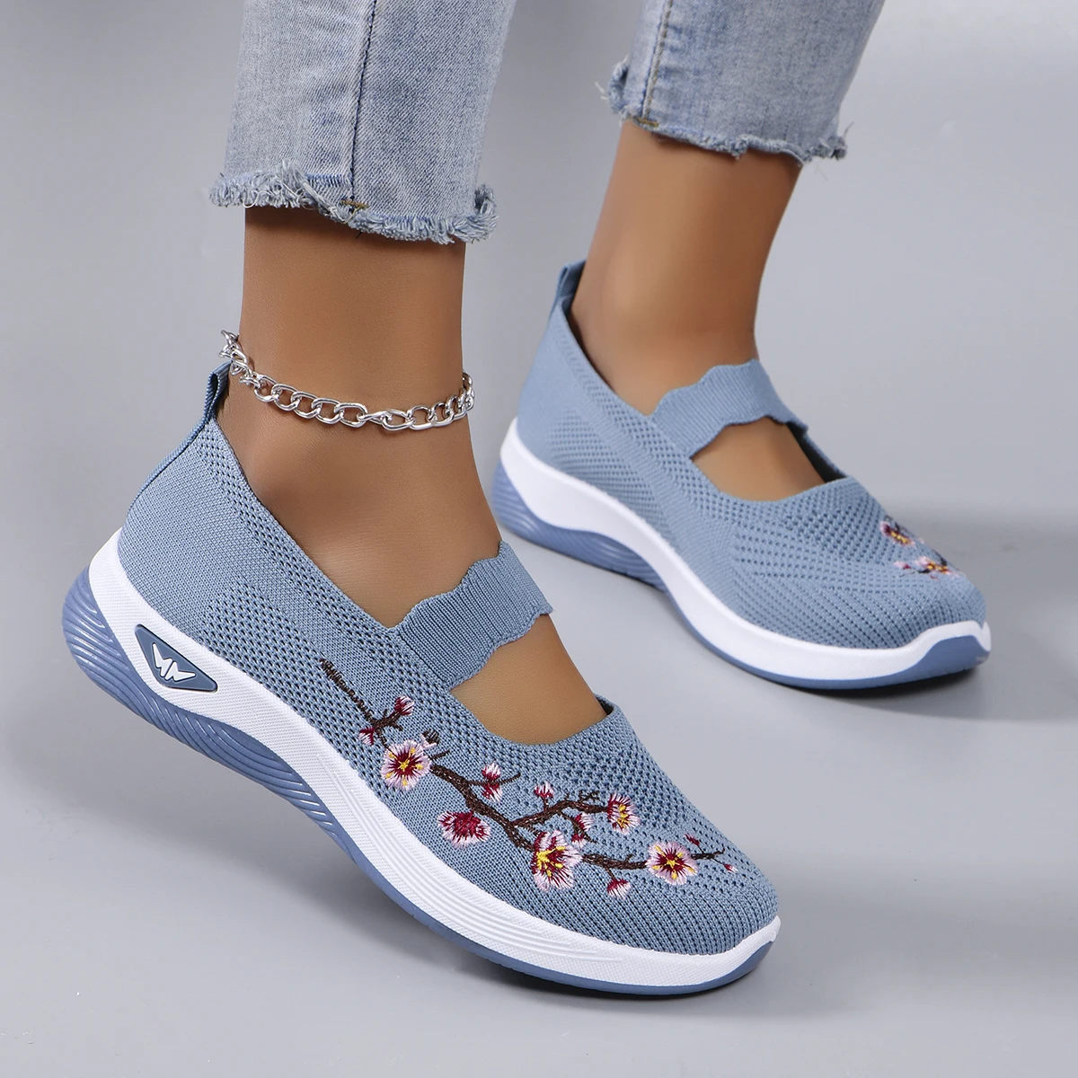 Women’s summer breathable mesh flat shoes women’s shoes casual sports shoes, clearance free shipping