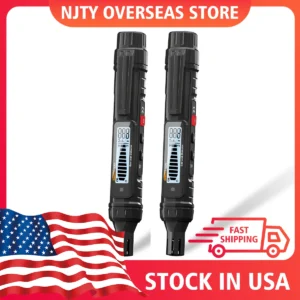 Combustible Gas Detector Household Natural Gas Leak Detector Audible & Visual Alarm Backlit LCD Gas Sniffer Alcohol Test