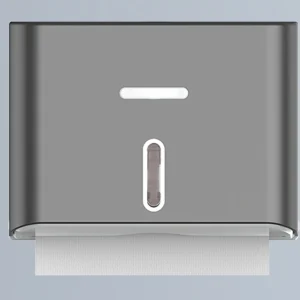 Wall-Mounted Paper Towel Dispenser - No-Drill, Space-Saving Design - Easy Access Toilet Tissue Holder - Available in White, Blac