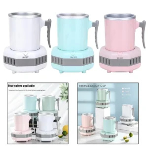Electric Summer Drink Cooler Kettle Drink Chiller Portable Quick Electric Beverage Cup Cooler Ice Making for Milk Coffee