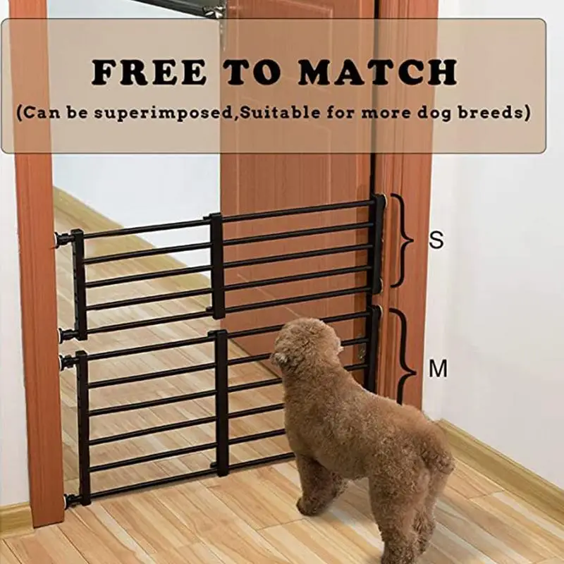 Portable Retractable Pet Dog Gate Child Barrier Screen Door Baby Fence Stair Gate For Small Medium Pet Cat Outdoor Indoor Stairs